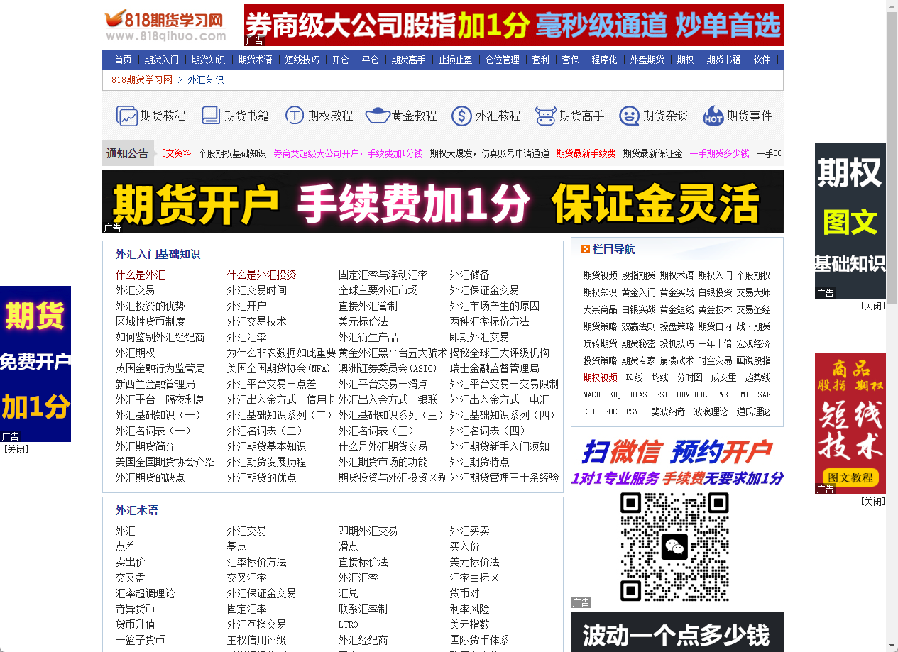 818期货学习网
